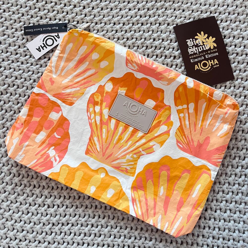 Aloha Collection• SUPER SPECIAL LIMITED EDITION Sunrise Shells Max Pouch - Picture 2 of 10